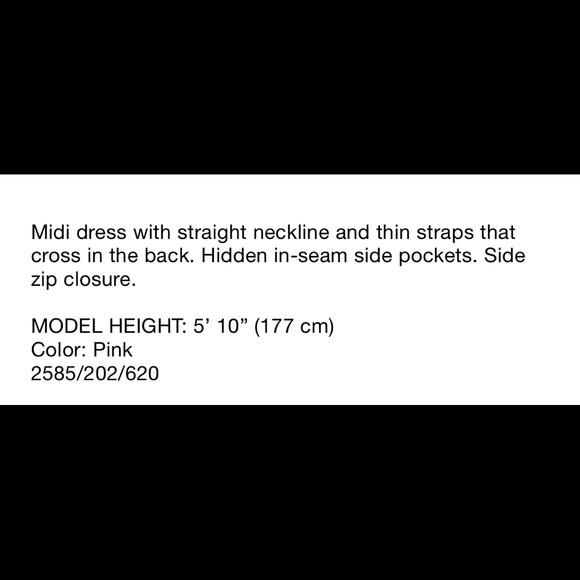 Zara NWT Poplin Dress - Picture 11 of 11